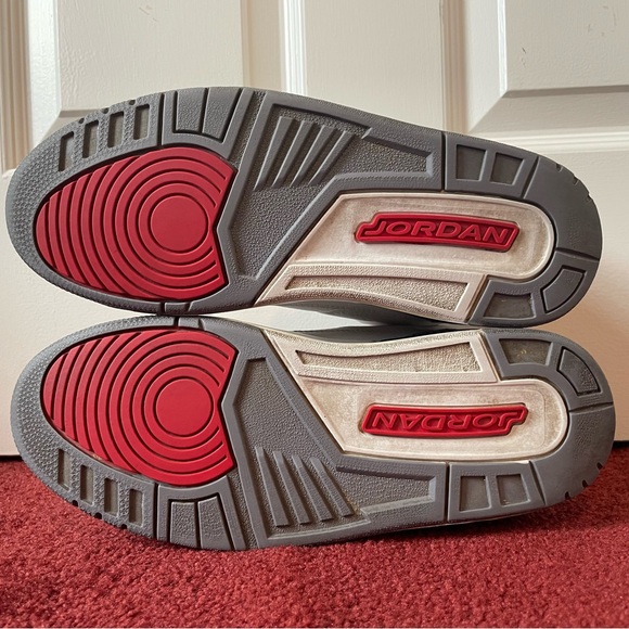 Vintage Jordan 3 Retro White Cement 2003 Size 10 - Picture 4 of 6